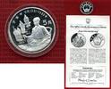 China Volksrepublik PRC 5 Yuan Silber Gedenkm&uuml;nze 1990 Polierte Platte* ... 50,00 EUR 