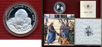 Vatikan 10 Euro Silbermünze Vatikan 10 Euro 2003 Johannes Paul II. zum 25. Pontifikatsjahr