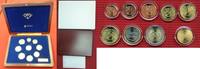 Finnland, Finland KMS Euro mit 8,6 g Goldtoken Finnland 2003 KMS Euro 1 Cent bis 2 Euro mit Goldtoken PP