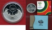 Portugal 10 Euro Silbermünze Portugal 10 Euro 2006 Fußball WM Deutschland, Soccer Worldcup Germany