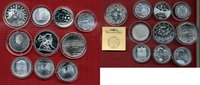 Niederlande, Spanien, Portugal, Finland Lot Euro Silber, 10 M&uuml;nzen 2002 ... 166,00 EUR 