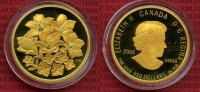 Kanada, Canada 350 Dollars Gold Blumen Kanadas Kanada 350 Dollars Blumen Purple Saxifrage 2008 Gold OVP