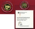 Deutschland BRD Germany FRG 20 Euro Goldmünze 1/8 Unze Deutschland BRD 20 Euro Gold 2013 A Wald Kiefer Stgl. 1/8 Unze m. Zertifikat Picture