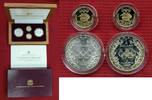USA, United States of Amerika, Vereinigte Staaten 2 x 1 Dollar Silber und 2 x 5 Dollars Go USA 2 x 1 Dollar und 2 x 5 Dollar, je einmal PP und einmal Stgl 1988