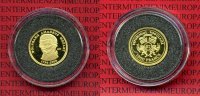 Togo 1500 Francs Goldmünze, 1/25 Unze Togo 1500 Francs Gold, 2005, 1/25 Unze, Wolfgang Amadeus Mozart