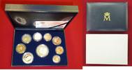 Spanien Euro Kursmünzensatz Offizieller Satz Spanien Euro KMS 2002 PP mit 12 Euro Silber, 15,88 Euro PP mit Box u. Zertifikat