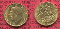 England Great Britain UK Australien Sovereign Goldmünze England 1915 Sovereign England Goldmünze Georg VI. for Australia Melbourne