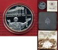 Vatikan, Vatican 10 Euro Papst Benedict XVI. Vatikan 10 Euro 2006 Silber Bernini Colonnaden St. Peter PP OVP