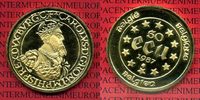 Belgien, Belgium 50 Ecu Gold 1/2 Unze Belgien 50 Ecu 1987 1/2 Unze Feingold König Baudouin