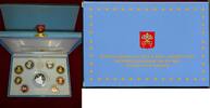 Vatikan, Vatican Euro Kursmünzensatz Offiziell, 23,88 Eur Vatikan Kursmünzensatz KMS 2012 PP Papst Benedikt XVI. inkl. 20 Euro Münze