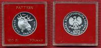 Polen, Poland 100 Zloty Probe Polen 100 Zlotych 1978 Probe bedrohte Tierwelt, Elch