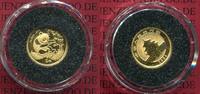 China, Volksrepublik PRC 5 Yuan Panda 1/20 Unze Gold China Panda 5 Yuan 1989 1/20 Unze Gold bankfrisch