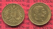 Österreich Ungarn, Austria Hungary 20 Corona / Kronen Österreich Ungarn 20 Kronen Corona 1893 Gold Franz Josef