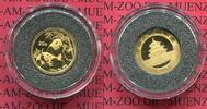 China Volksrepublik PRC 20 Yuan Panda Goldmünze 1/20 Unze China 20 Yuan 2007, Gold Panda, 1/20 Unze Stempelglanz