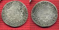 Mannsfeld hinterortische Linie Taler ohne Jahr sehr Selten ! Mannsfeld Gebhard VII Hans Peter I.Joh. Georg I. o. j. sehr selten