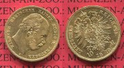 Preußen, State of Prussia German Empire 10 Mark Goldmünze Kursmünze Preußen 10 Mark Gold 1873 A J. 242 Wilhelm I.