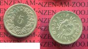 Schweiz, Switzerland 5 Rappen Kursmünze Billon Schweiz 5 Rappen 1850 Billon, Kreuz