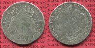 Genf Stadt Schweiz Taler Republik Genf Schweiz, 1 Taler Silber 1723 f. ss, entf. Henkel