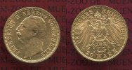 Anhalt 20 Mark Goldmünze Kursmünze Anhalt 20 Mark Gold 1904 Friedrich II.