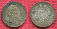 Preußen, Purssia German Empire 5 Mark Friedrich III. 1888 Silber Preußen 5 Mark 1888 A, Silber, Friedrich III. J. 99,II. Wahl Broschierspur