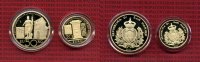 San Marino 20 und 50 Euro Gold PP San Marino 20 und 50 Euro Gold 2011, Castello Della Citta di San Marino, PP OVP