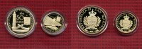 San Marino 20 und 50 Euro Gold PP San Marino 20 und 50 Euro Gold 2012, Castello di Borgo ma Maggiore, PP OVP