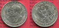Preußen, Prussia German Empire 3 Mark Silber Gedenkmünze Preußen 3 Mark 1911, Universität Breslau Jahrhundertfeier, J. 108