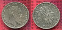 Württemberg, German Empire State of 5 Mark Silbermünze Kursmünze Württemberg 5 Mark 1875, Kursmünze, König Karl , J. 173