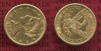 USA 5 Dollars Half eagle USA 5 Dollars Liberty, Frauenkopf, Coronet Head 1887 S Gold Picture