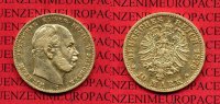 Preußen, Purssia German Empire 10 Mark Goldmünze Kursmünze Wilhelm I.