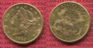 USA 20 Dollars Gold Liberty Double Eagle USA 20 Dollars Liberty, Frauenkopf, 1883 S Gold Double Eagle