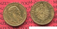 Preußen, State of Prussia German Empire 10 Mark Goldmünze Preußen 10 Mark Gold 1888 J. 247 Friedrich III.
