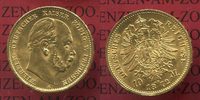 Preußen, State of Prussia German Empire 10 Mark Goldmünze Kursmünze Preußen 10 Mark Gold 1872 A J. 242 Wilhelm I.