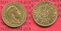 Preußen, State of Prussia German Empire 10 Mark Goldmünze Kursmünze Wilhelm II. 10 Mark 1893 Kursmünze Picture