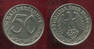 Deutschland 1933-1945 50 Pfennig Deutschland 1933-1945 50 Pfennig 1938 A Ni J. 365