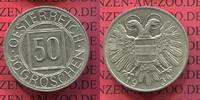 Österreich, Austria 50 Groschen Österreich 50 Groschen 1934, sogen. Nachtschilling