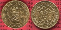 Peru 50 Soles de Oro Goldcoin Peru 50 Soles 1965 400 Jahre Münze Lima