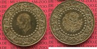 Türkei, Turkey 250 Kurush Goldmünze Türkei 250 Kurush 1969 Kemal Atatürk Gold