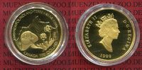 Kanada, Canada 100 Dollars Goldmünze Kanada 100 Dollars 1999, 50 Jahre Einheit Neufundland Kanada