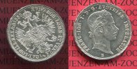 Kaiserreich Österreich 1/4 Gulden, Florin Kaiserreich Österreich Franz Josef 1 1/ Florin oder Gulden 1858 B
