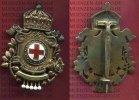 Bulgarien Bulgaria Rotes Kreuz Ehren Steckabzeichen Rotes Kreuz frühe Version Bronze Emailliert kein Firmenzeichen