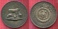 Österreich Kaiserreich Große Silbermedaille Wien vierte Mastviehausstellung 1884 von Jauner Silber Pferd, Schafe Hahn