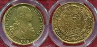 Chile 8 Escudos Gold Chile 8 Escudos Gold Ferdinand VII. Mzz. So FJ für Chile im PCGS Slab ! 1815 Picture