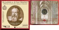 San Marino 2 Euro Gedenkmünze San Marino 2 Euro Gedenkmünze 2005 Galileo Galilei