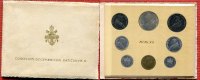Vatikan Kursmünzensatz 1 - 500 Lire KMS Vatikan KMS 1962 1 Lire bis 500 Lire MCMLXII, Concilium Oecumenicum Vaticanum II Picture