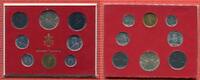 Vatikan Kursmünzensatz 1 - 500 Lire KMS Vatikan KMS 1965 1 Lire bis 500 Lire MCMLXV Anno III Picture
