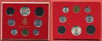 Vatikan Kursmünzensatz 1 - 500 Lire KMS Vatikan KMS 1966 1 Lire bis 500 Lire MCMLXVI Picture