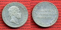 Preußen Königreich 1 Taler Ausbeutetaler Silbermünze Preußen Ausbeutetaler 1840 A, Friedrich Wilhelm III Mining Thaler