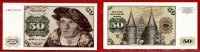BRD,Deutsche Bundesbank 50 DM Deutsche Mark BRD Deutsche Bundesbank, 50 DM Deutsche Mark 1960, Ro 266 a ,Ser L 201... L