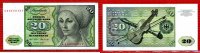BRD,Deutsche Bundesbank 20 DM Deutsche Mark BRD Deutsche Bundesbank, 20 DM Deutsche Mark 1970,Ser GB ... F